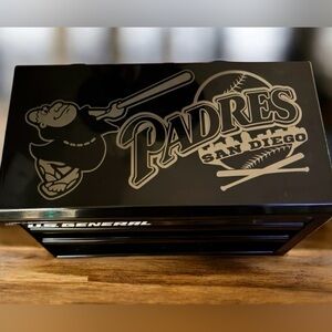 San Diego Padres Black mini Tool Box